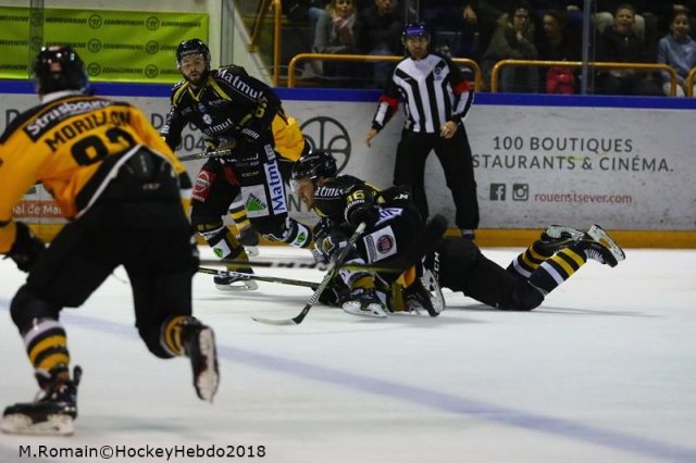 Photo hockey match Rouen - Strasbourg  le 30/11/2018
