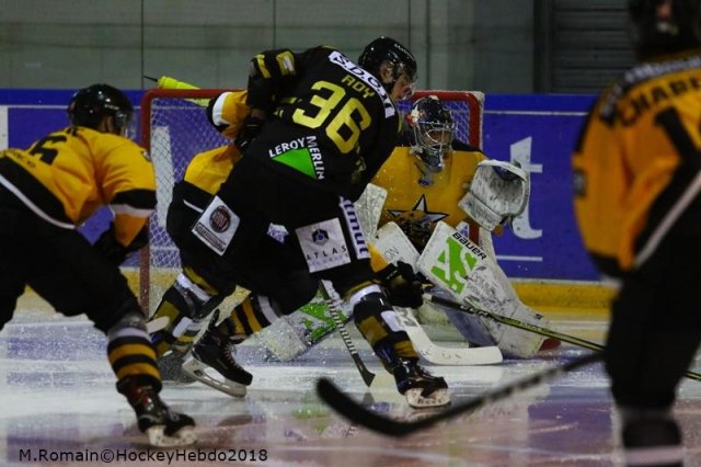 Photo hockey match Rouen - Strasbourg  le 30/11/2018