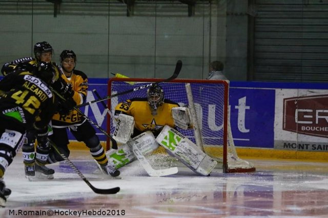 Photo hockey match Rouen - Strasbourg  le 30/11/2018