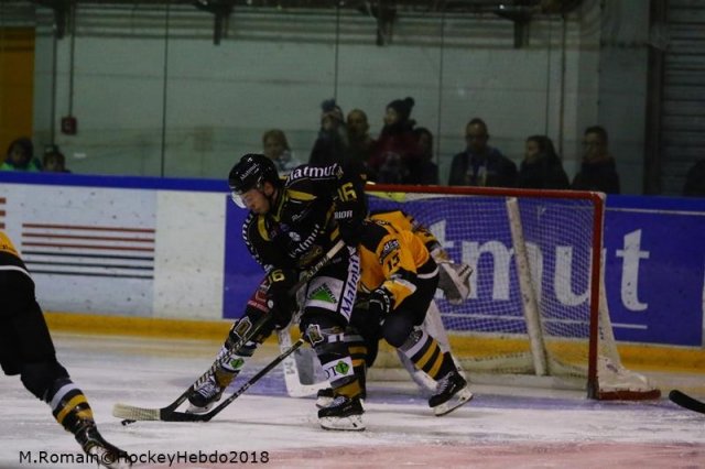 Photo hockey match Rouen - Strasbourg  le 30/11/2018