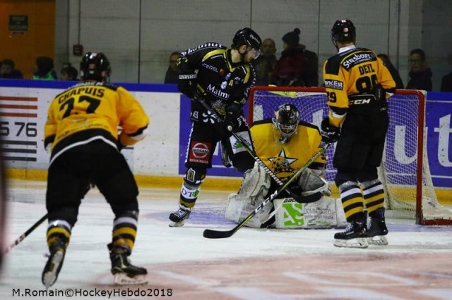 Photo hockey match Rouen - Strasbourg  le 30/11/2018
