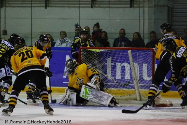 Photo hockey match Rouen - Strasbourg  le 30/11/2018