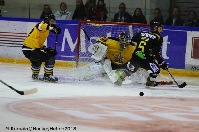 Photo hockey match Rouen - Strasbourg  le 30/11/2018