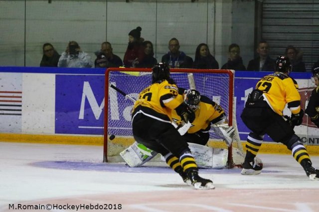 Photo hockey match Rouen - Strasbourg  le 30/11/2018