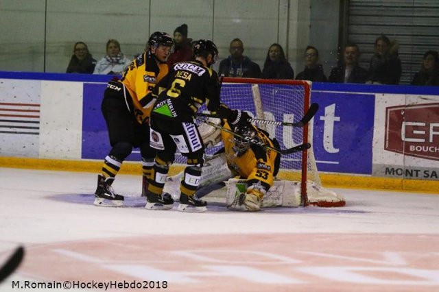 Photo hockey match Rouen - Strasbourg  le 30/11/2018