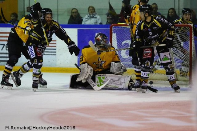 Photo hockey match Rouen - Strasbourg  le 30/11/2018