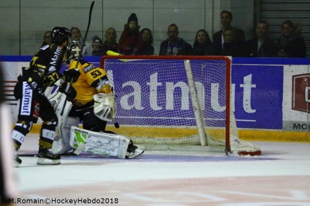 Photo hockey match Rouen - Strasbourg  le 30/11/2018