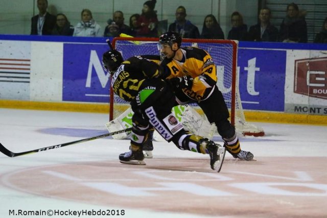 Photo hockey match Rouen - Strasbourg  le 30/11/2018