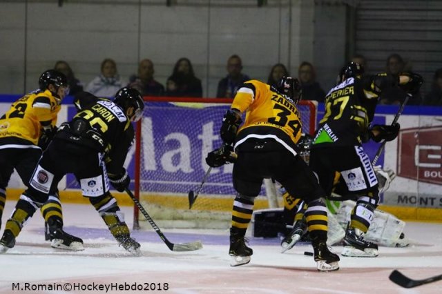 Photo hockey match Rouen - Strasbourg  le 30/11/2018