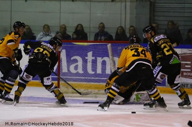 Photo hockey match Rouen - Strasbourg  le 30/11/2018