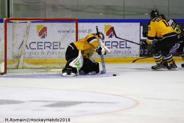 Photo hockey match Rouen - Strasbourg  le 30/11/2018