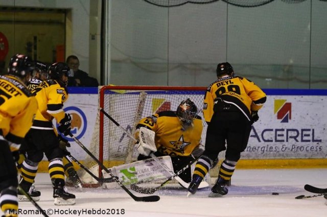Photo hockey match Rouen - Strasbourg  le 30/11/2018
