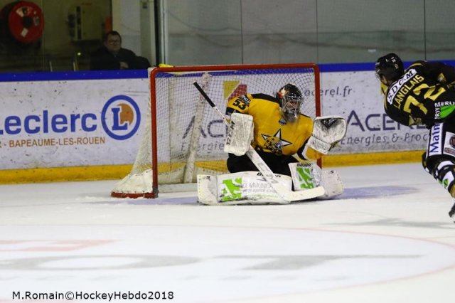 Photo hockey match Rouen - Strasbourg  le 30/11/2018