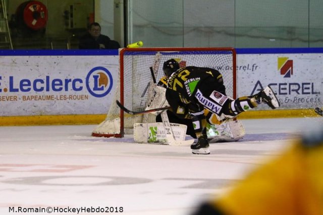 Photo hockey match Rouen - Strasbourg  le 30/11/2018