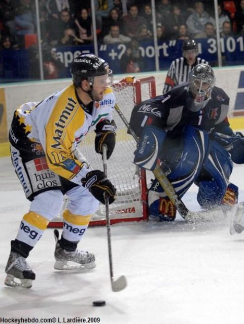 Photo hockey match Grenoble  - Rouen le 14/03/2009