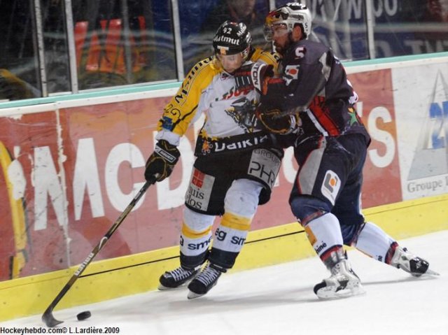 Photo hockey match Grenoble  - Rouen le 14/03/2009