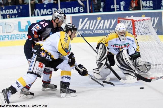 Photo hockey match Grenoble  - Rouen le 14/03/2009