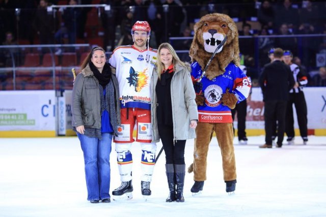 Photo hockey match Lyon - Grenoble  le 30/11/2018