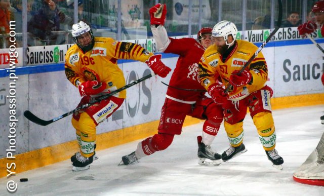 Photo hockey match Lausanne - Langnau le 01/12/2018