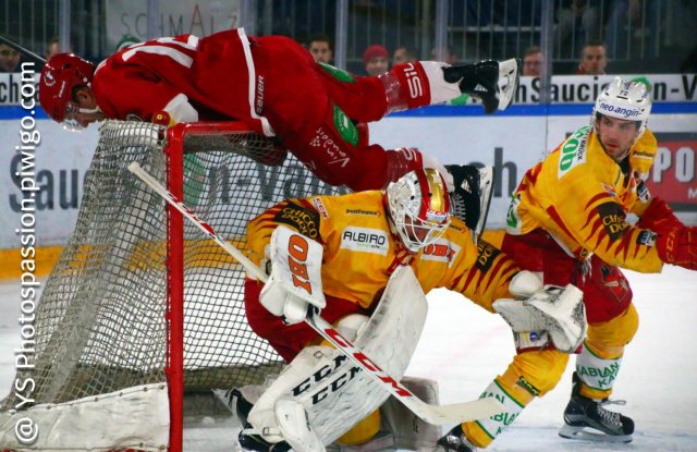 Photo hockey match Lausanne - Langnau le 01/12/2018