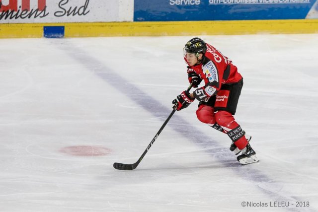 Photo hockey match Amiens  - Strasbourg  le 01/12/2018