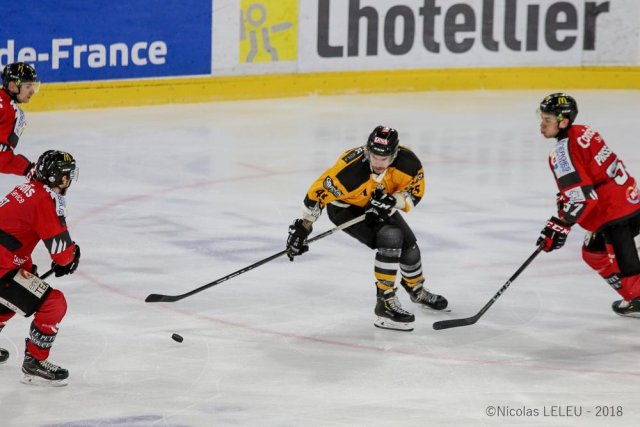 Photo hockey match Amiens  - Strasbourg  le 01/12/2018
