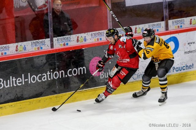 Photo hockey match Amiens  - Strasbourg  le 01/12/2018