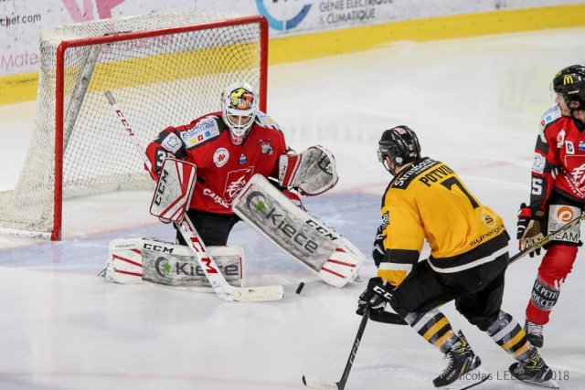 Photo hockey match Amiens  - Strasbourg  le 01/12/2018