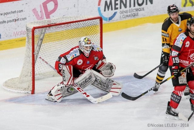 Photo hockey match Amiens  - Strasbourg  le 01/12/2018