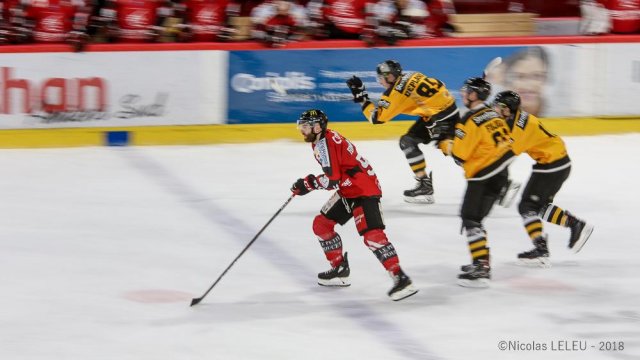 Photo hockey match Amiens  - Strasbourg  le 01/12/2018