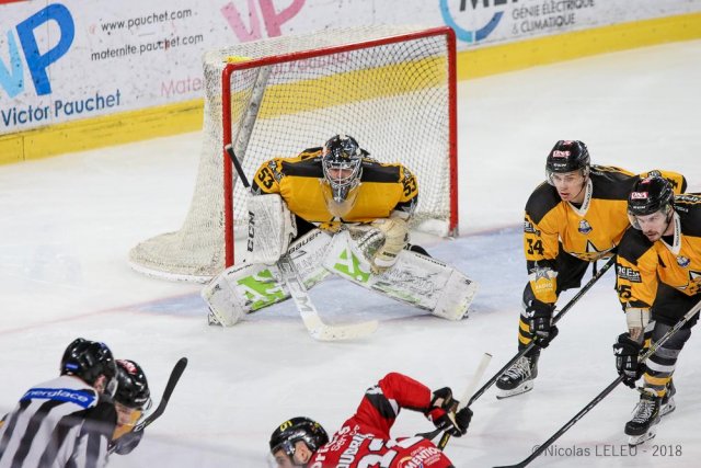 Photo hockey match Amiens  - Strasbourg  le 01/12/2018