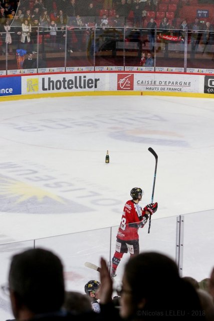 Photo hockey match Amiens  - Strasbourg  le 01/12/2018