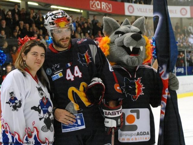 Photo hockey match Grenoble  - Rouen le 14/03/2009