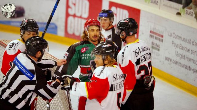Photo hockey match Anglet - Nice le 30/11/2018