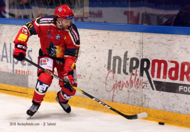 Photo hockey match Grenoble  - Angers  le 02/12/2018