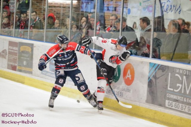 Photo hockey match Angers  - Mulhouse le 30/11/2018