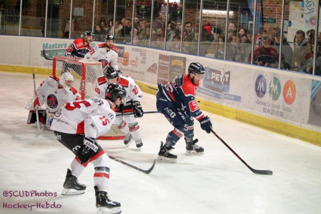 Photo hockey match Angers  - Mulhouse le 30/11/2018