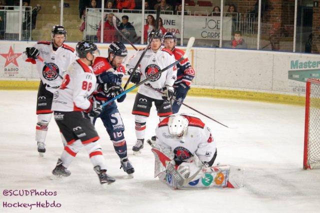 Photo hockey match Angers  - Mulhouse le 30/11/2018