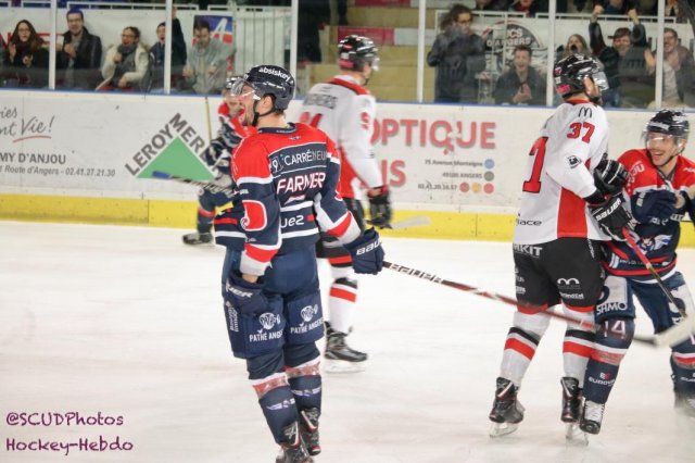 Photo hockey match Angers  - Mulhouse le 30/11/2018
