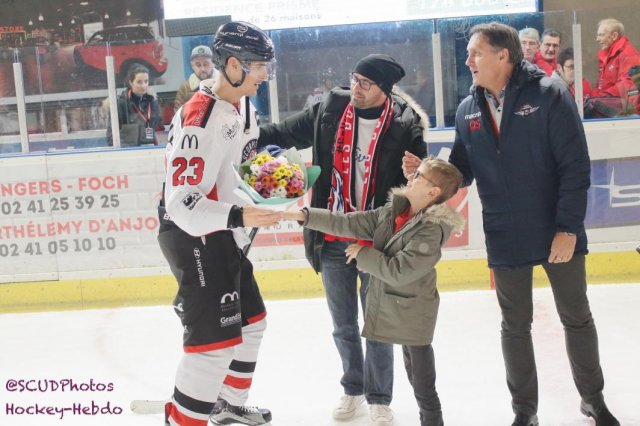 Photo hockey match Angers  - Mulhouse le 30/11/2018