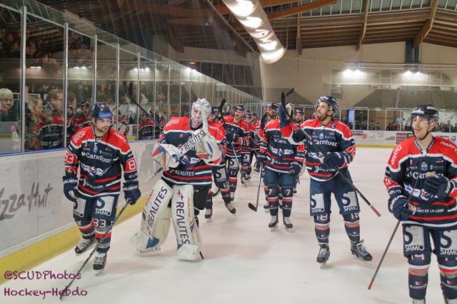 Photo hockey match Angers  - Mulhouse le 30/11/2018