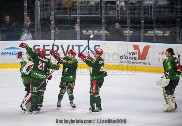 Photo hockey match Cergy-Pontoise - Marseille le 01/12/2018