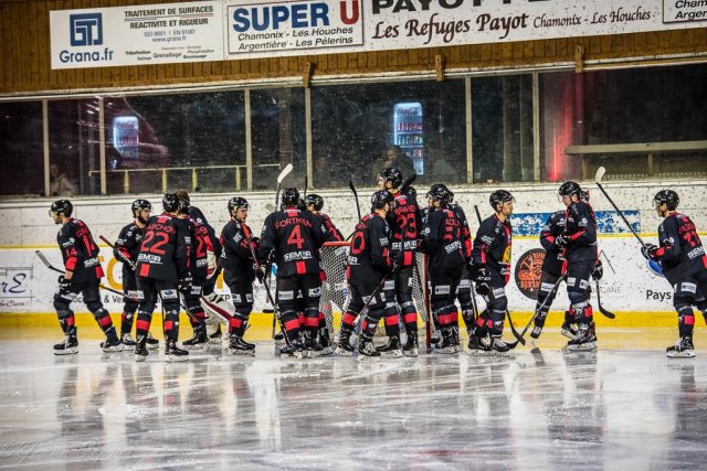 Photo hockey match Chamonix  - Lyon le 04/12/2018