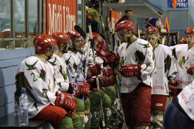 Photo hockey match Montpellier  - Cergy-Pontoise le 14/03/2009