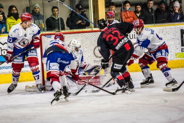 Photo hockey match Chamonix  - Lyon le 04/12/2018