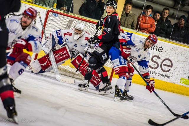 Photo hockey match Chamonix  - Lyon le 04/12/2018