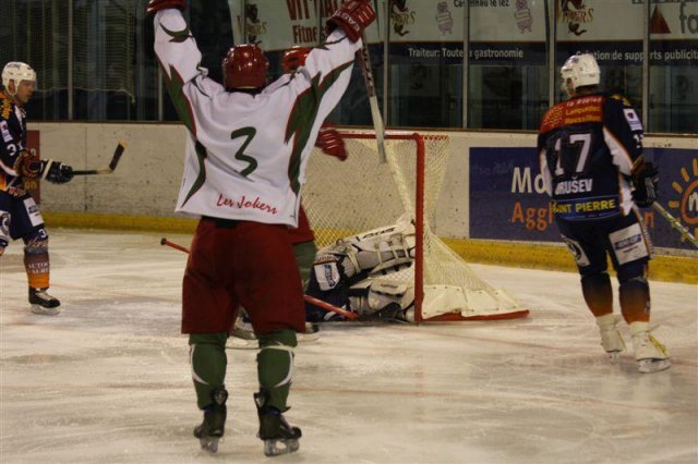 Photo hockey match Montpellier  - Cergy-Pontoise le 14/03/2009