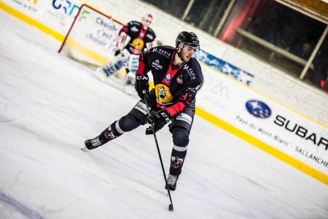 Photo hockey match Chamonix  - Lyon le 04/12/2018