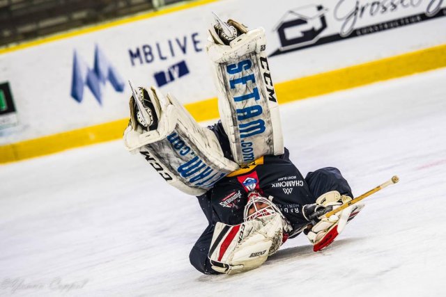 Photo hockey match Chamonix  - Lyon le 04/12/2018