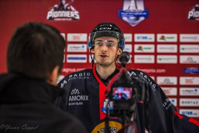 Photo hockey match Chamonix  - Lyon le 04/12/2018